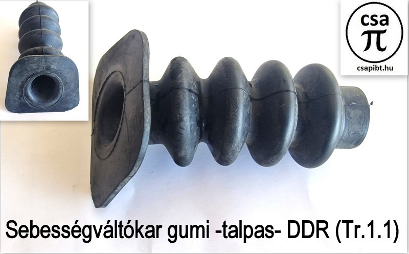 Seb.váltórúd gumi (talpas) DDR (Tr.1.1)